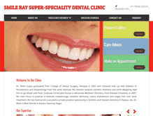 Tablet Screenshot of dentistinkanpur.com